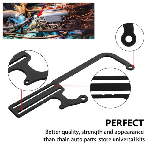 Carburetor Throttle Cable Mount Bracket Car Cable Mounting Transmissions Throttle Bracket 304147 for  700R4 1