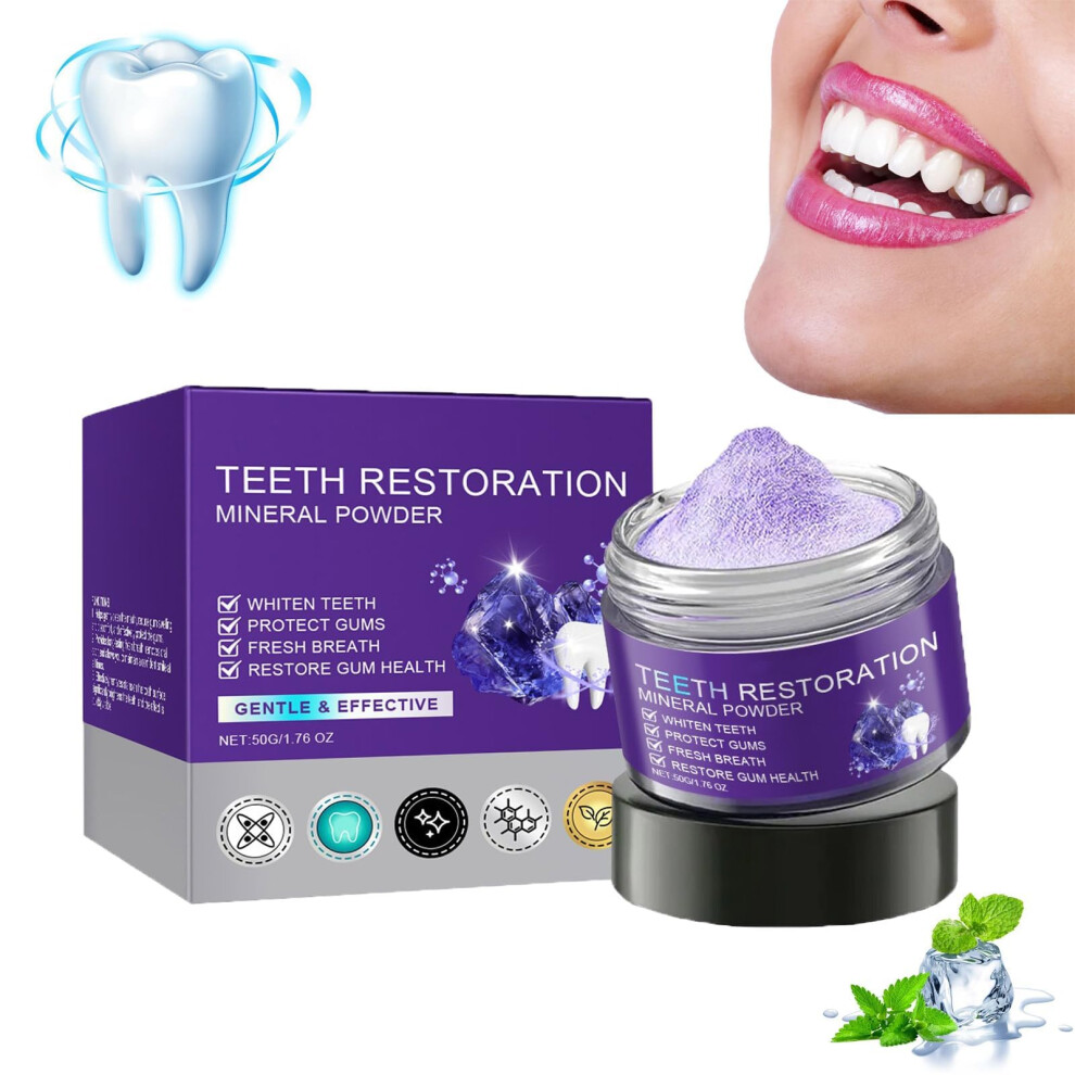 Teeth Restoration Mineral Powder Mineral Tooth Powder Dental Toothpaste Strengthens Teeth And Gums Gum Protection