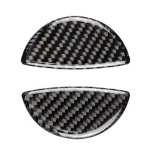 Carbon Fiber Binnendeurgreep Cover Sticker Interieur Modificatie voor  Cooper R55/R56/R60/R61 F55 F54 F60