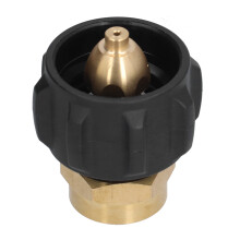 Valvola di riempimento in ottone da 1/4 di pollice QCC1, 250 psi