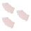 3Stk Blumennetz Textilgewebe Rosa Für Edle Straußverpackung 4