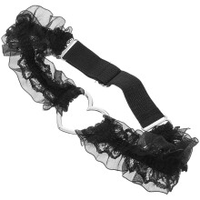 5Stk Schwarze Spitzenbeinschmuck Leg Garter Für Eleganter
