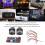 2pcs VU Level Meter Power Amplifier Panel 12V‑18V for Studio & Audio DIY 5