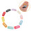 10St Kleine Pet Haarclips Gemaakt Van Polyester En Plastic 8