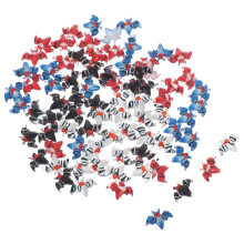 240Stk Halloween Mini Fledermäuse Resin Miniaturen Deko Figuren