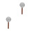 2Stk Küchenroller Pizza Cutter Holzgriff Glatte Schneide 5