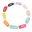 10St Kleine Pet Haarclips Gemaakt Van Polyester En Plastic 10