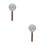 2Stk Küchenroller Pizza Cutter Holzgriff Glatte Schneide 3