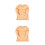 2St Beige Kids Spierpak Polyester Ademend Spiershirt Cosplay 5