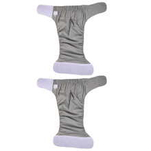 6Stk Wasserdichte Seniorenwindeln Grau Ergonmisch Verstellbar