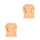 2St Beige Kids Spierpak Polyester Ademend Spiershirt Cosplay 8