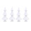 4St Kleine Kerstboomornamenten Van Polystyreen Voor DIY Craft 1