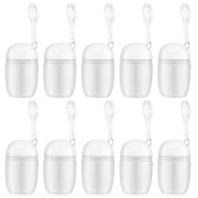 20Stk Leere Plastikflaschen 30Ml Transparent Für Kosmetik Reisen