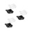 6Paren Multifunctioneel Plastic Voetmodel Voor Thuis 8