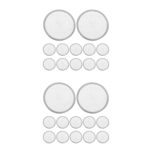 24Stk Sprouting Deckel Aus Für Breite Gläser Mit Dauerfilter 2