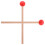 4Paren Paar Drum Mallets Voor Xylofoon Marimba Percussie 1