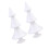 4St Kleine Kerstboomornamenten Van Polystyreen Voor DIY Craft 3