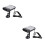 2St Draagbare Auto Verwarming Ventilator Zwart ABS Metalen Ontdooier 8