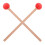 4Paren Paar Drum Mallets Voor Xylofoon Marimba Percussie 2