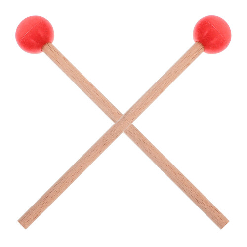 4Paren Paar Drum Mallets Voor Xylofoon Marimba Percussie 1