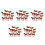 50St Realistisch Mini Paardbeeld Multi Plastic Dierenversiering 8