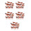 50St Realistisch Mini Paardbeeld Multi Plastic Dierenversiering 10
