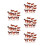 50St Realistisch Mini Paardbeeld Multi Plastic Dierenversiering 5