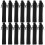 125Pcs Black Pencil Pouch Drawstring Pen Bag Thicker Flannel Durable 1
