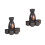 2Sets Ceramic Sake Set Japanese Hot Saki Bottle with Cups 5
