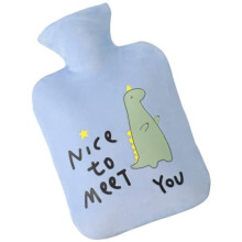 ELECTRIC HOT WATER BOTTLE 2L Hot Water Bottle, Hot Water Bottle with Soft Plush Cover, Removable and Washable Hot Water Bottle Cha53