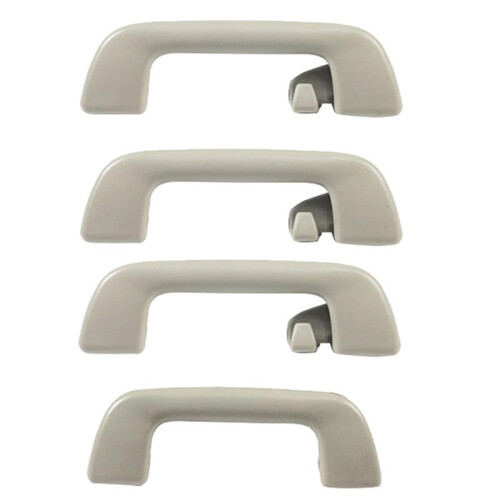 Car Inner Roof Armrest Ceiling Pull Handle with Hook 74610-52020 for   Yaris Prius 4Runner Light Grey