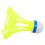5Pcs Windproof Orange Badminton Shuttlecocks Durable Sport Equipment 2