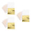 1200Pcs Gold Sheet Foil Paper Copper Leaf for Cake Craft Baking 10