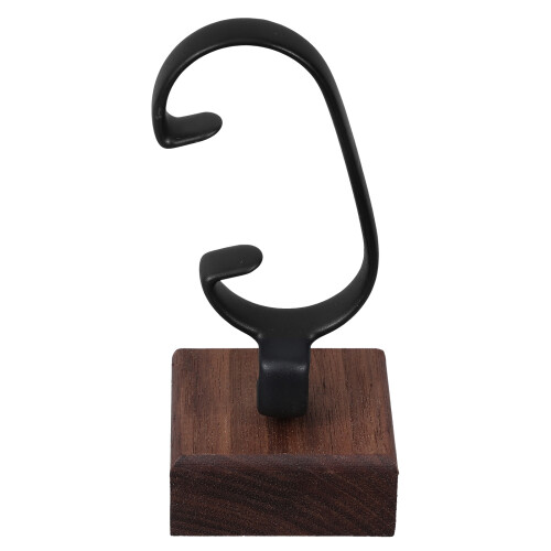 4Pcs Walnut Wood Watch Rack Storage Stand Multi Color Display Holder