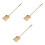 3Pcs Multi-Functional Copper Tea Spade Decorative Tea House Accessory 4