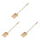 3Pcs Multi-Functional Copper Tea Spade Decorative Tea House Accessory 7