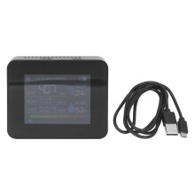 High-Precision CO2 Sensor, Multipurpose Air Quality Analysis For Home And Work, Portable Indoor Outdoor Monitor With Alarm Reminder, Color Screen