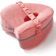 Schrittkissen – Richtige Haltung – Nacht-Kniekissen – Viskoelastisches Kissen – Rosa