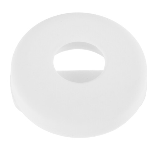 5Pcs Durable Silicone Tracer Protector Case White Soft Cover for Pets