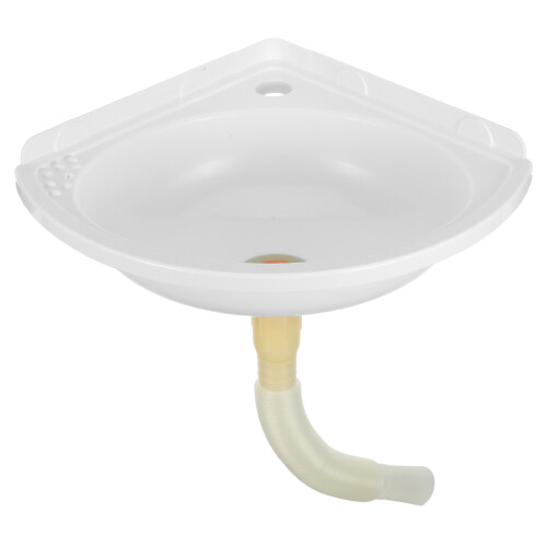 2Pcs Small Plastic Wall Hung Washbasin Ideal for Tiny Bathroom 1
