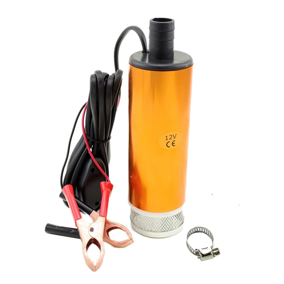 12V Diesel Fuel Transfer Pump With Switch, 30L/Min Flow Submersible Oil Pump For Vehicles 9189345538902