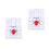 2Sets Hands-Only Cpr Training Model Heart Compression Aid for Students 9