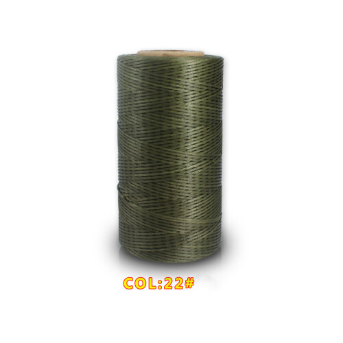 3Pcs Flat Wax Line Sewing Thread in Bright Colors for Craft 2