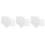 30Pcs White Cotton Fabric Squares for Cross Stitch DIY Sewing Projects 7