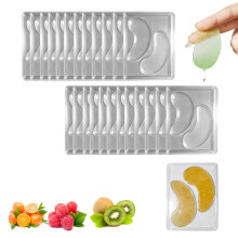 Eyes Patch Mold Transparent Eye Patch Mold Reusable Under Eye Patch Molds 24 Pcs For Home Use And Professional Beauty Salons