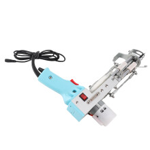 2-in-1 Cyan Tufting Gun Carpet Making Kit Metal UK Plug For DIY Embroidery