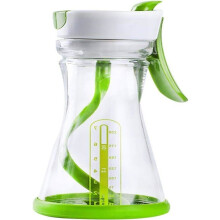 101200 ml manueller Salatdressing-Mixer aus Glas, Mini-Dressing-Shaker für Marinaden