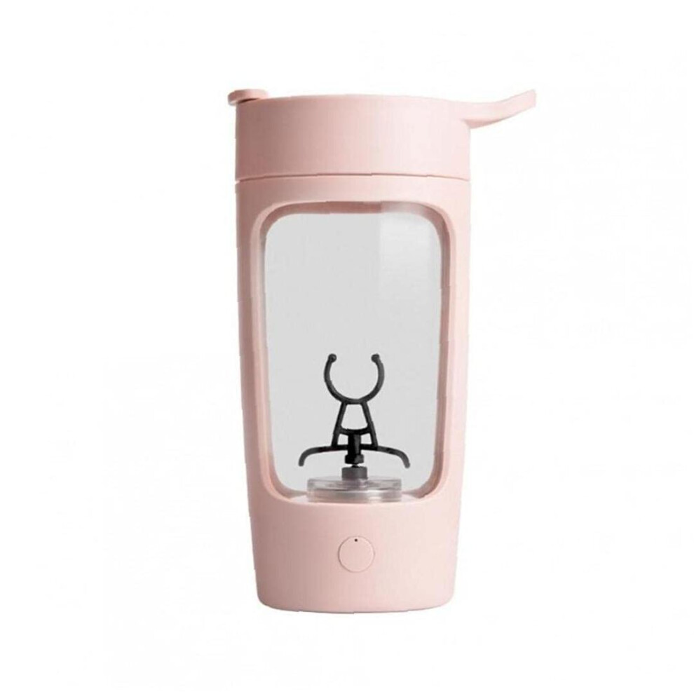 650ml Portable Leakproof Electric Shaker Bottle USB Rechargeable Protein Powder Shaker Mixer Cup For Sports Gym