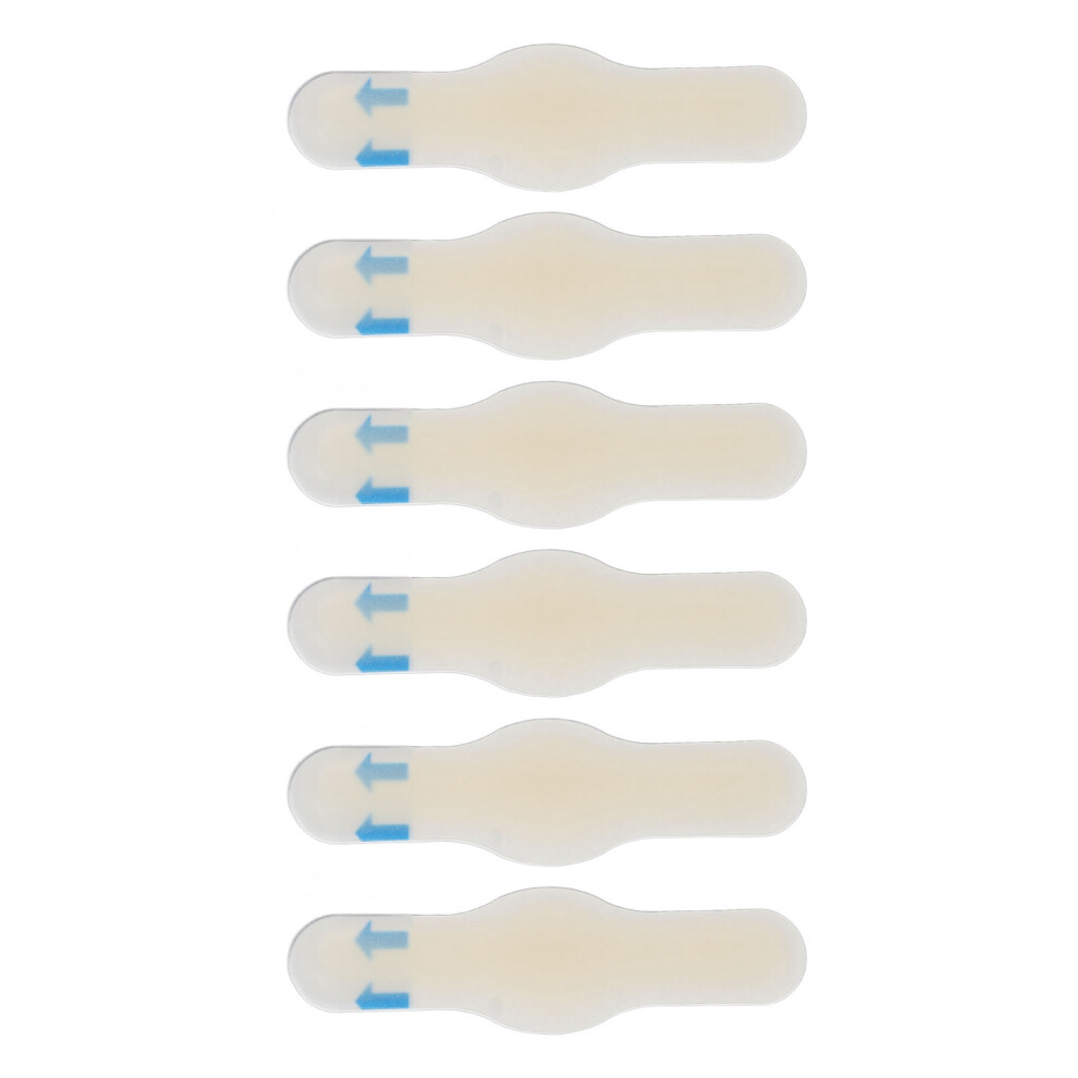 12Pcs Heel Relief Gel Stickers - Waterproof Blister Prevention Patches
