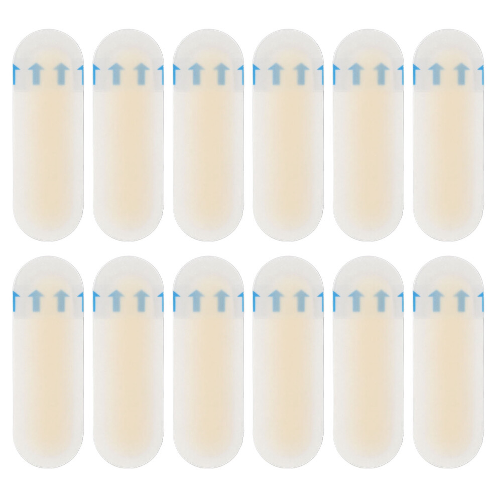 Multipurpose Gel Heel Stickers 12Pcs - Comfort & Blister Prevention